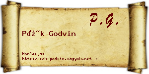 Pók Godvin névjegykártya
